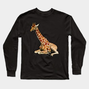Resting Giraffe Long Sleeve T-Shirt